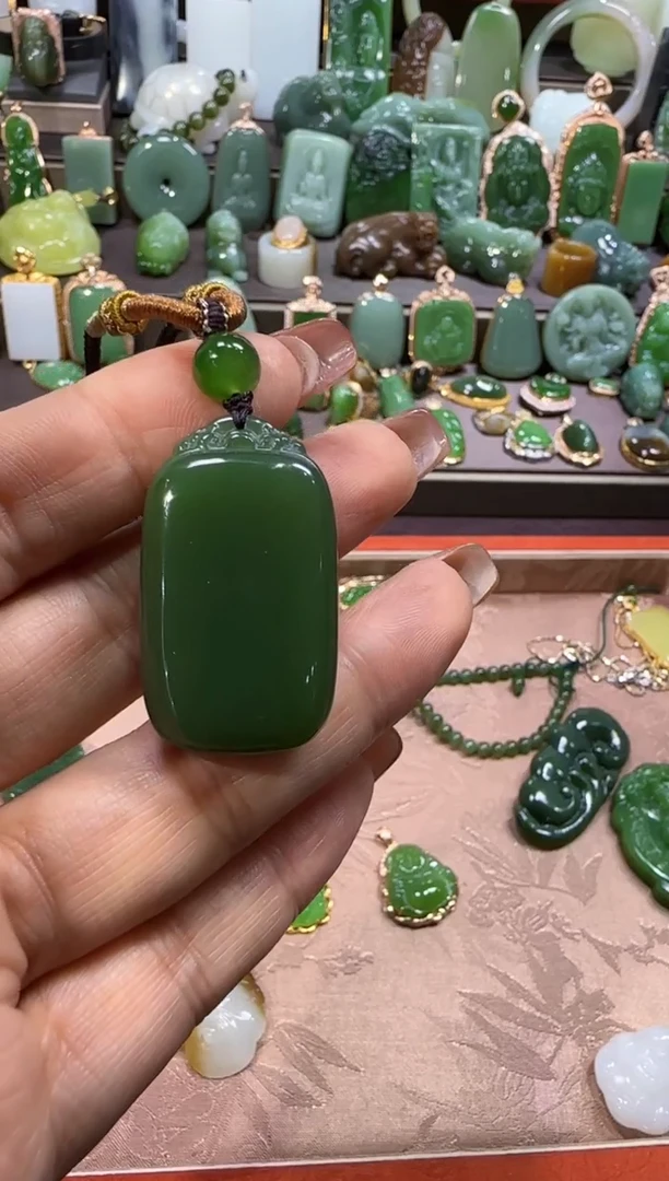 未镶嵌和田玉挂件【宏1010】61