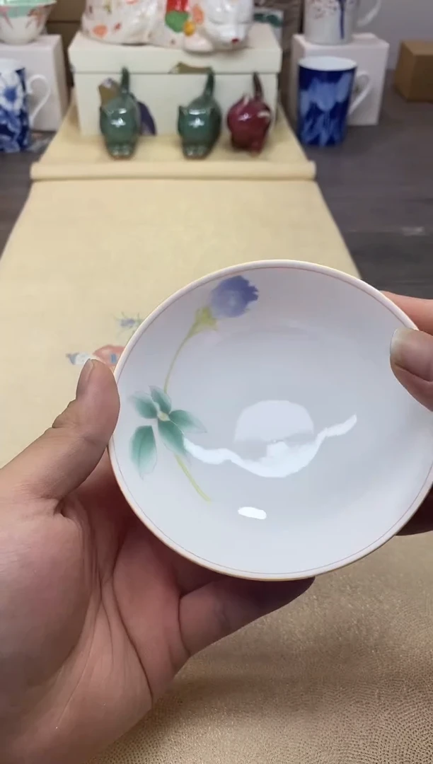 【闪购商品】】茶具耐高温全品全新 （蓝玫瑰粉碗 ）