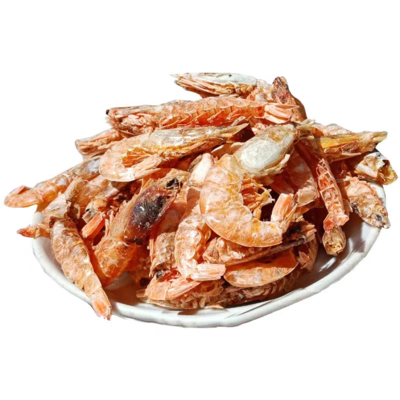 浙东海淡晒虾干大海味道淡虾干东海野生谢谢晒干虾海鲜干货500g