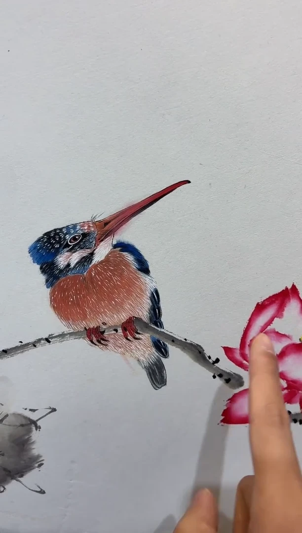 国画周建真老师绘画作品（送印屏带证书）4-6