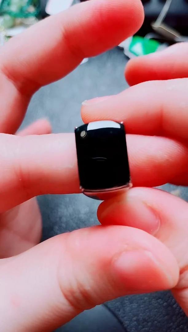 银S925镶嵌戒指翡翠1111