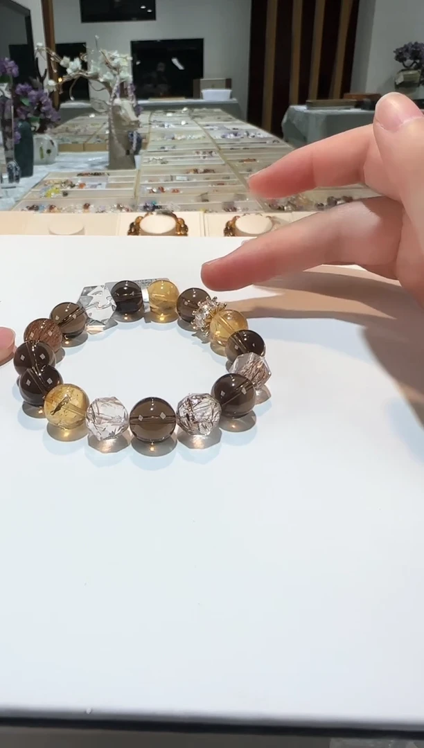 未镶嵌手链水晶手串