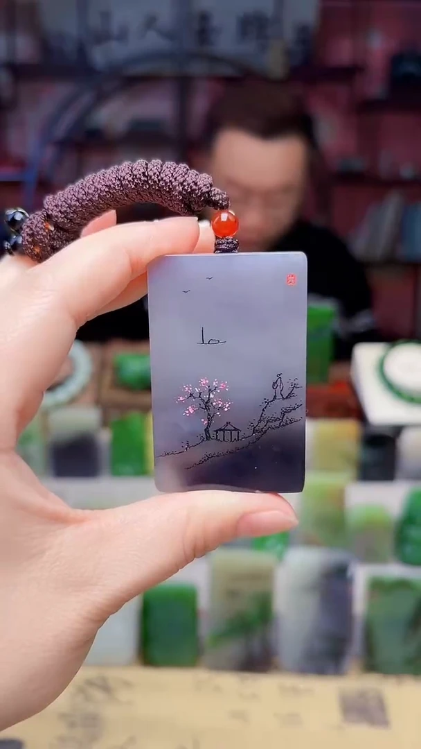 未镶嵌和田玉挂件锦***?25