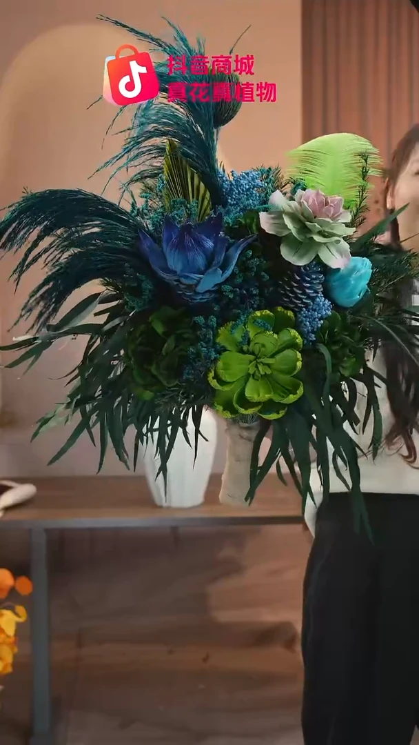 木：单花束不带花瓶