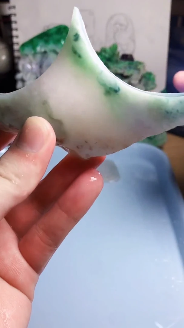 翡翠未镶嵌颈饰天然A货翡翠