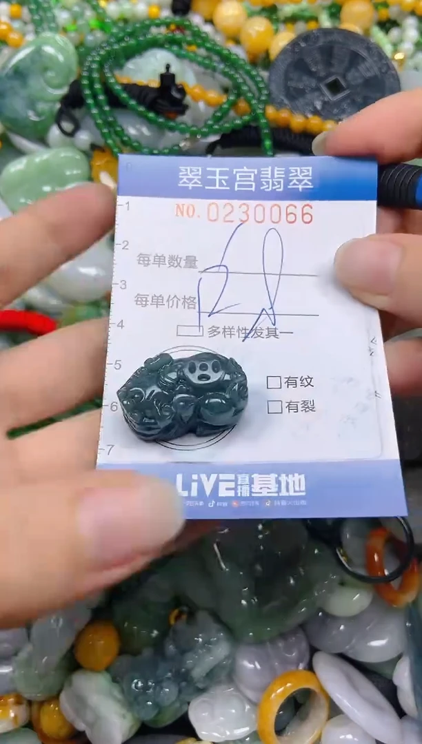 颈饰未镶嵌翡翠闪购0230066