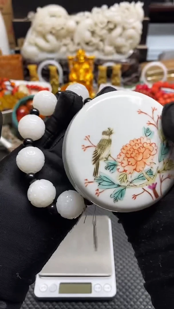 【闪购商品】瓷片瓷片瓷器 摆件1个