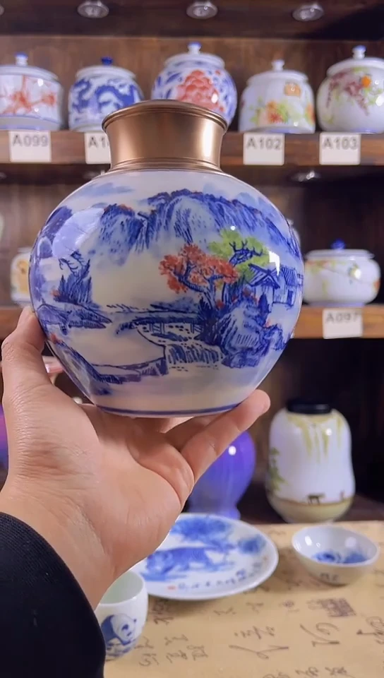 迎君陶瓷纯手工手绘     双12福利   10