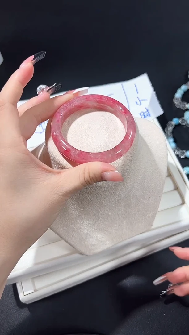 未镶嵌手镯石英质玉97n多样性发其一【1条】默认微瑕57