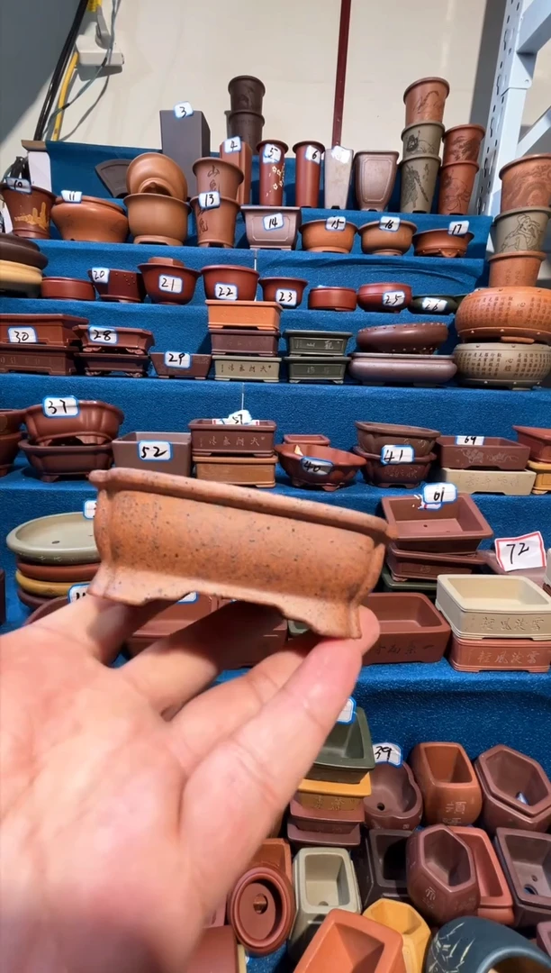 【闪购商品】紫砂紫砂花盆8.5*6.5*2.5