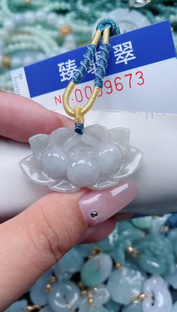 翡翠未镶嵌颈饰.0009673
