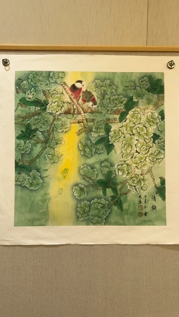 国画国画L 国画李庆友大易美术馆本人作品26