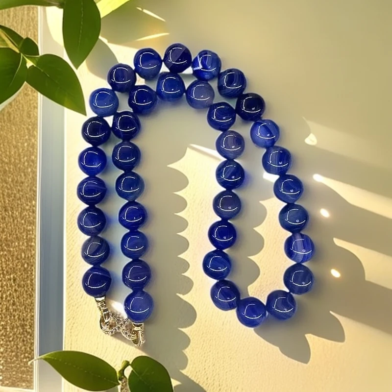【孟总甄选】精品深海钯晶高端14mm项链