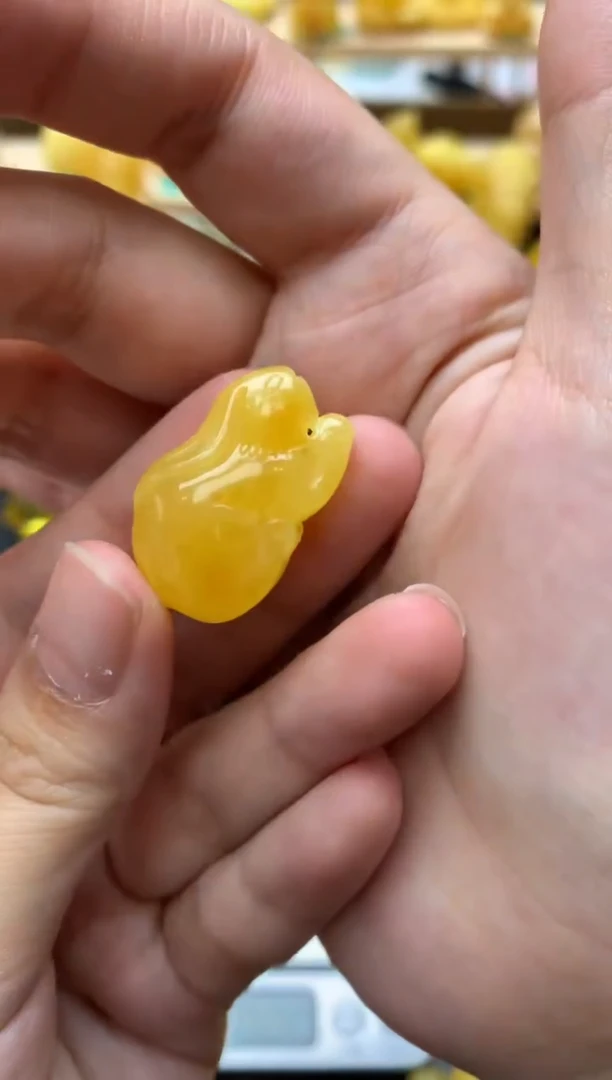 琥珀未镶嵌珠宝奇石079琥珀蜜蜡微瑕包括坑花粉杂裂冰花气泡