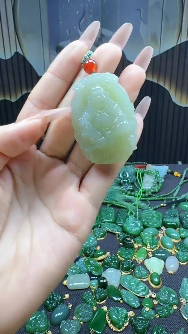 【闪购商品】和田玉挂件未镶嵌1