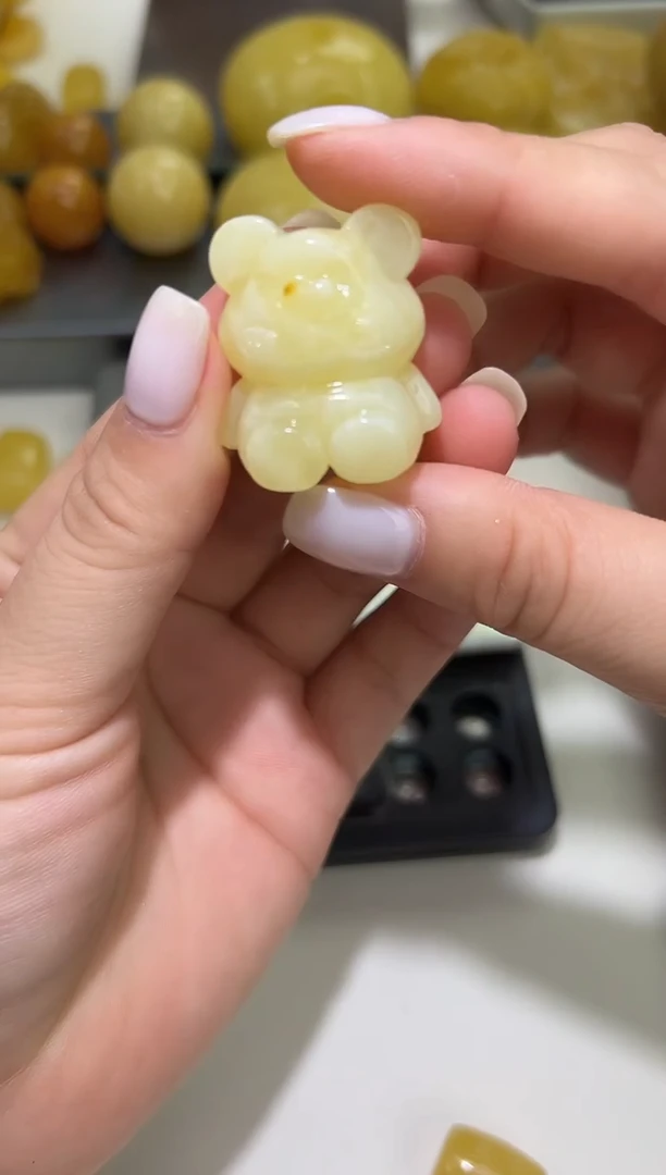 裸石琥珀未镶嵌琥珀蜜蜡吊坠