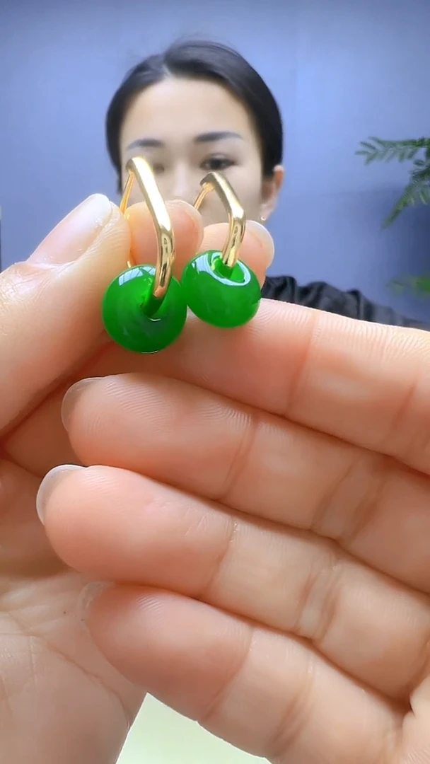 【闪购商品】翡翠颈饰14K金镶嵌颈饰