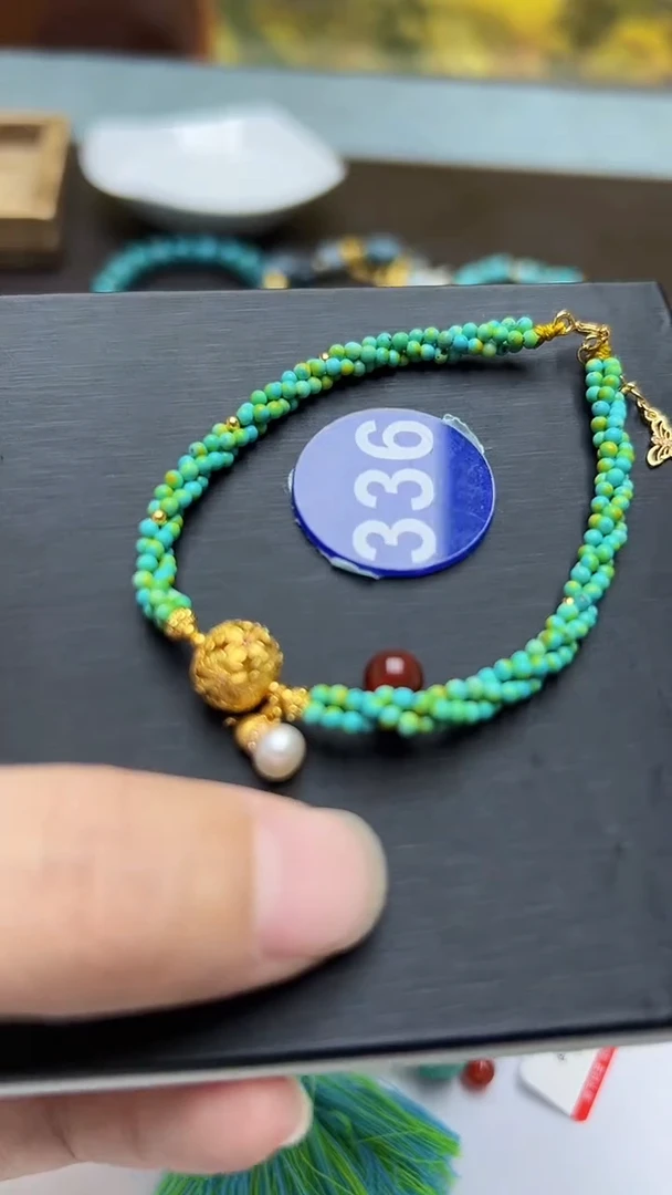 玛瑙/玉髓手串未镶嵌336