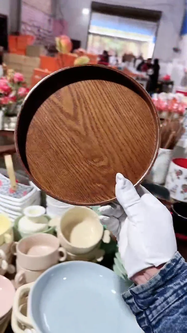 【闪购商品】瓷片8英寸木托 微瑕凑满20元包邮