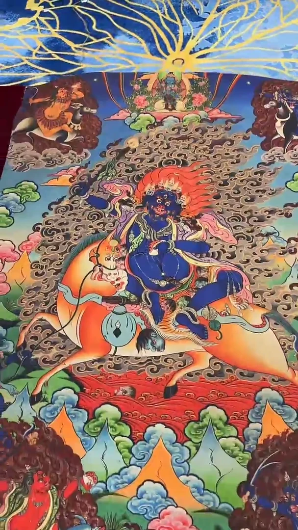卷轴画唐卡16075