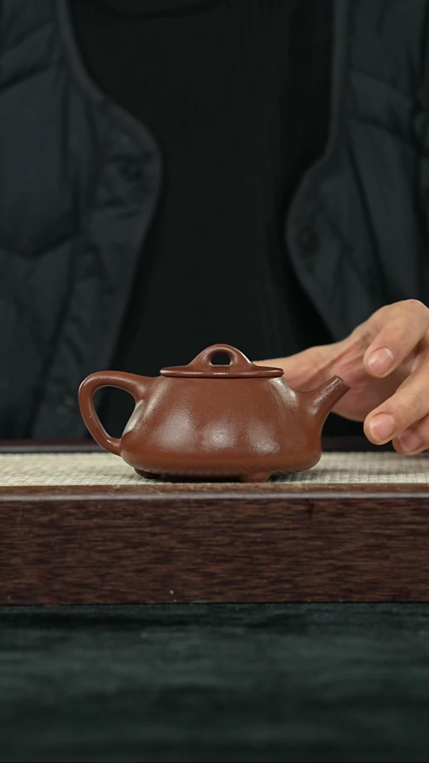 【闪购商品】紫砂茶壶@@Aj2456徐皓平盖石瓢