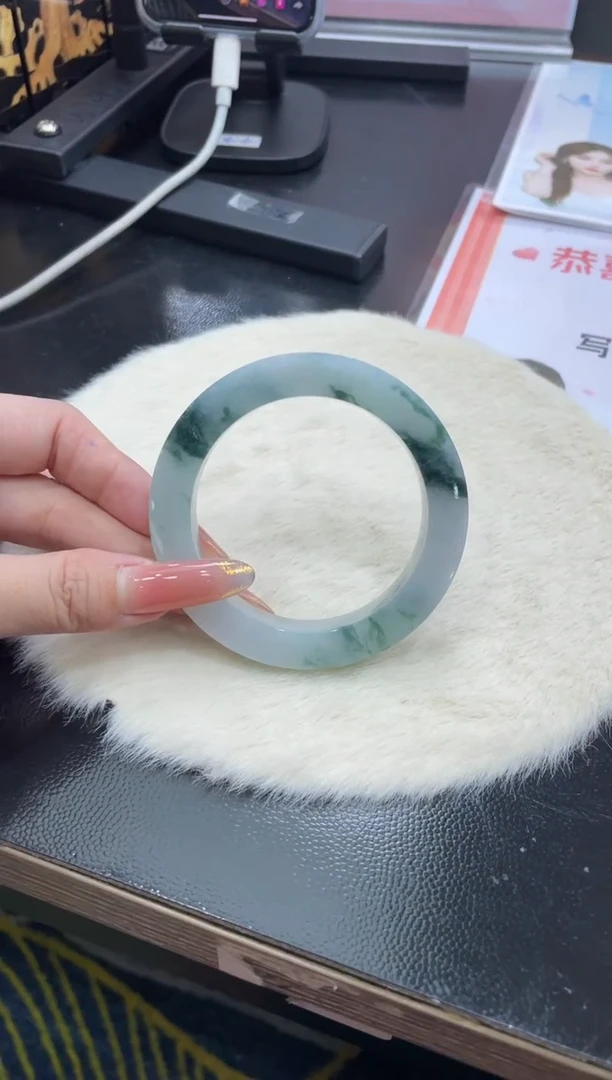 未镶嵌手镯定制翡翠莃*定制手镯WJFC2/DZS