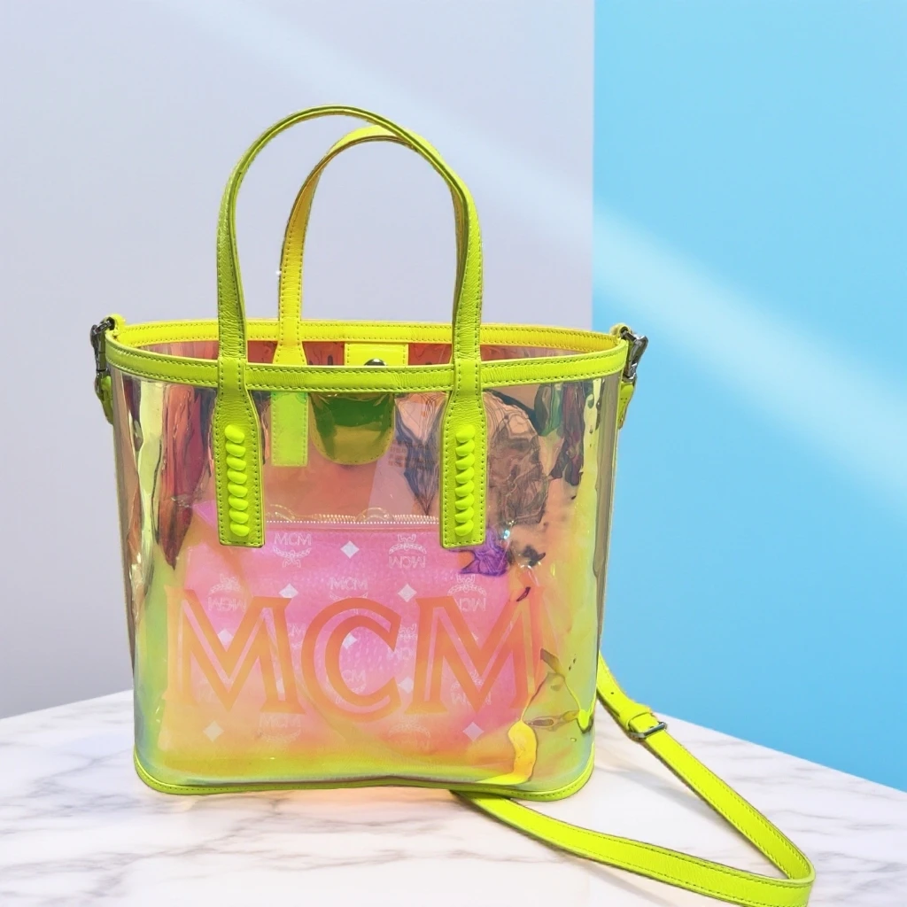 95新 MCM  彩色托特包 1868 0973