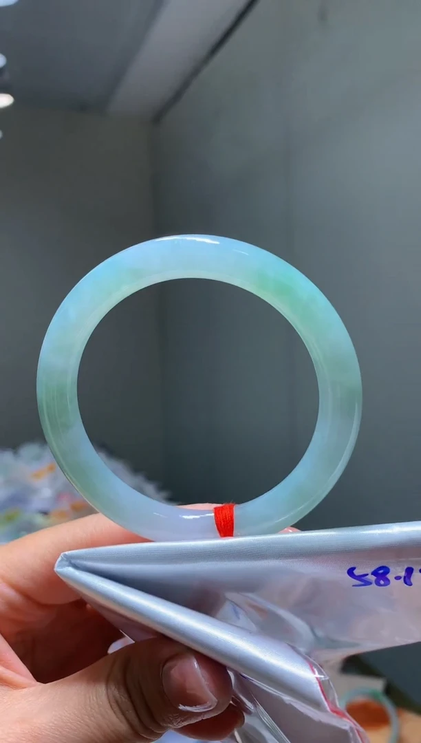 翡翠手镯未镶嵌k45翡翠手镯58.1