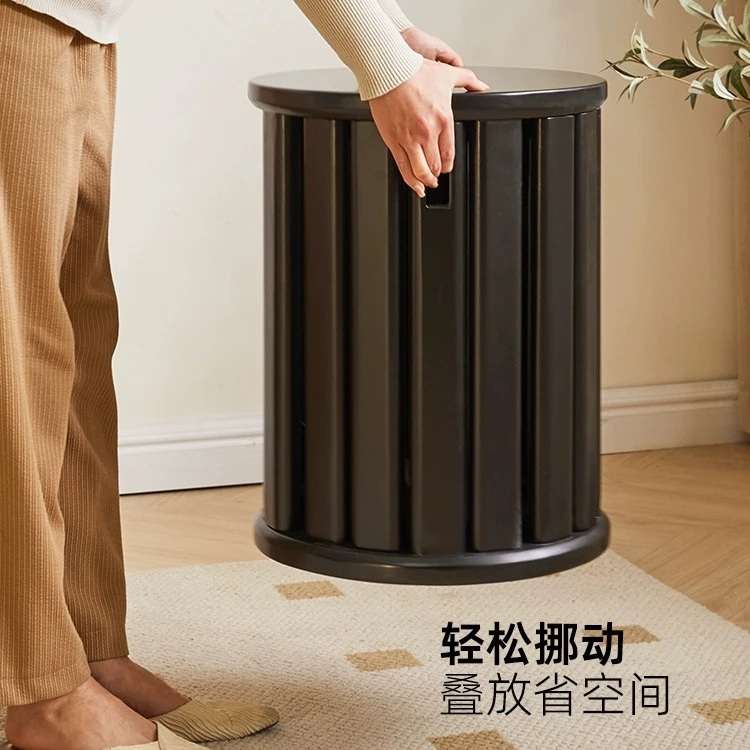 【实木叠叠凳】茶几四合一可多种组合新中式复古客厅简约