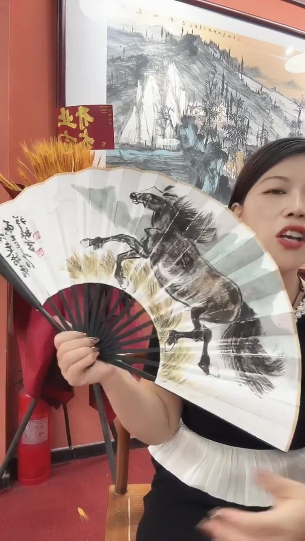 国画孟祥敏/国画/扇面