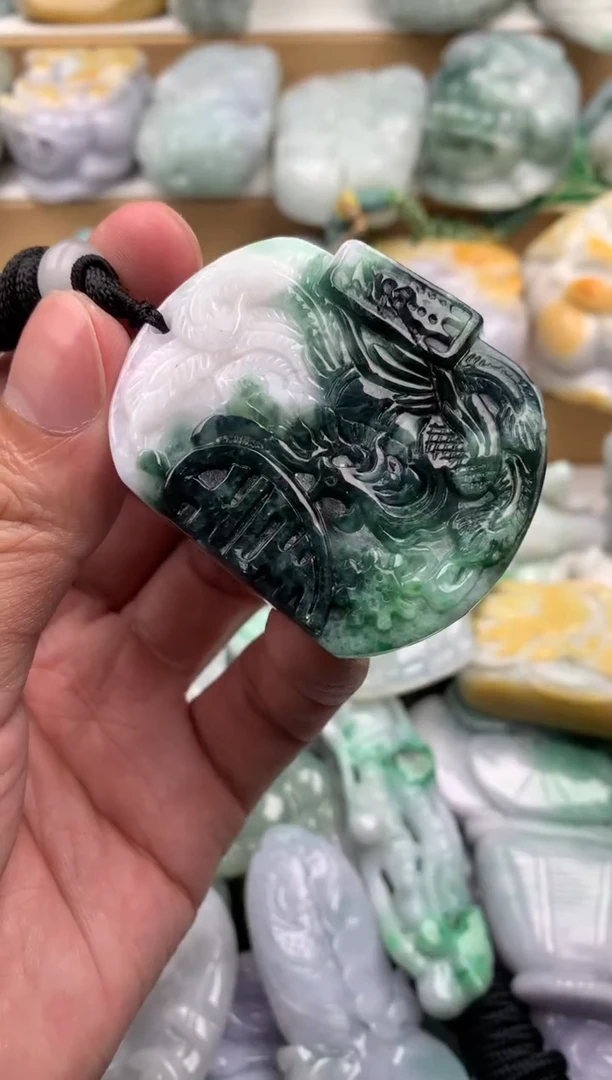 吊坠(不含链)未镶嵌翡翠1