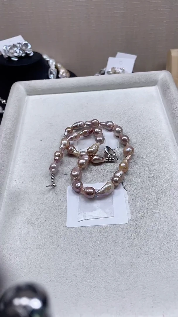 未镶嵌项链淡水珍珠【纯恬饰品】