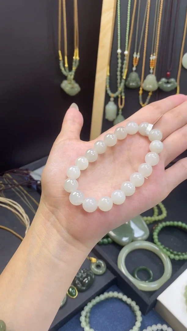 未镶嵌手串和田玉天然正品和田玉精美单曲