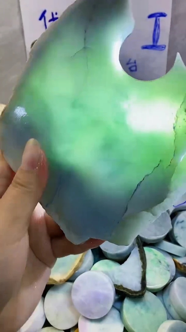 裸石翡翠纯天然翡翠A货25