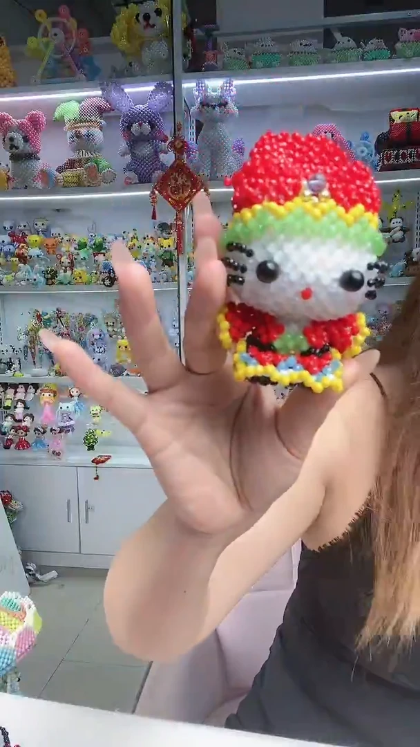 玻璃2062卡4水晶财神kt材料包1套