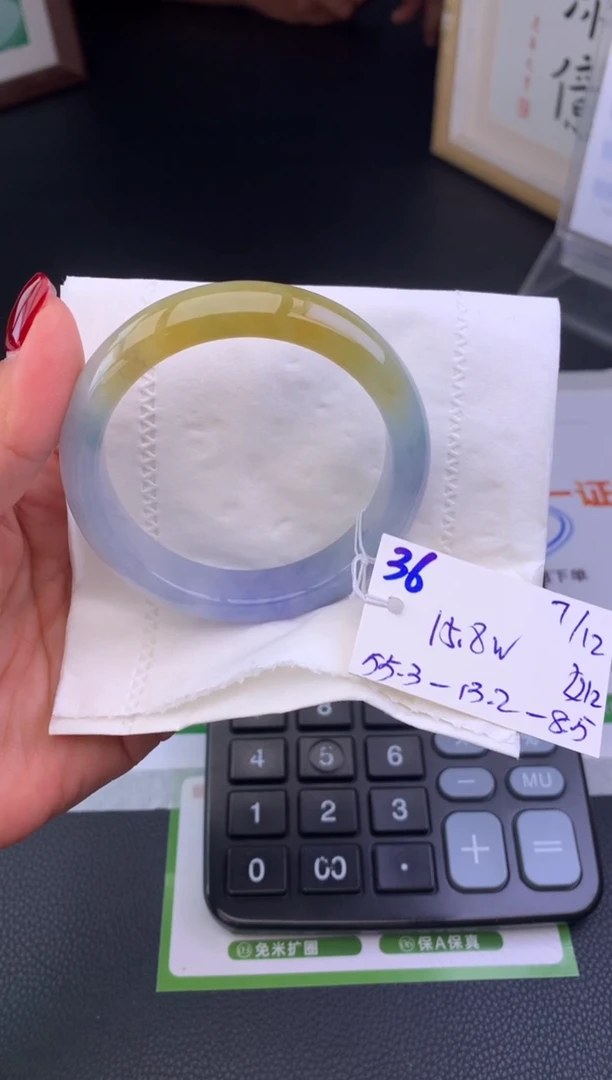 未镶嵌手镯翡翠假一赔三   手镯