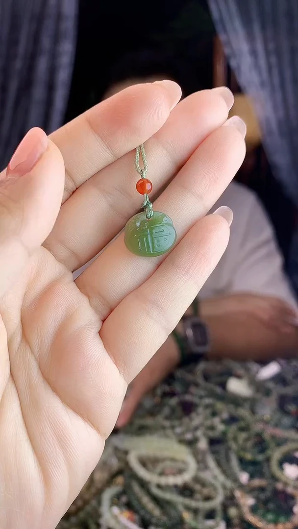 和田玉未镶嵌挂件多样性发货拍一发一