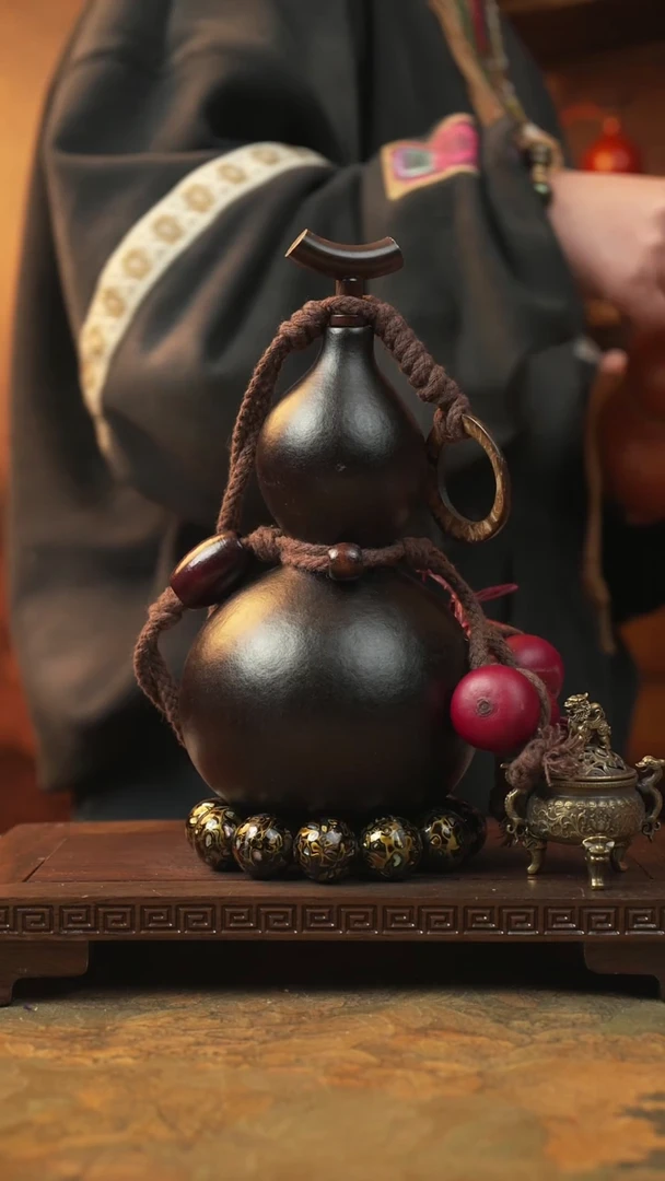 234大漆一物一拍记葫堂出品【不带手串】