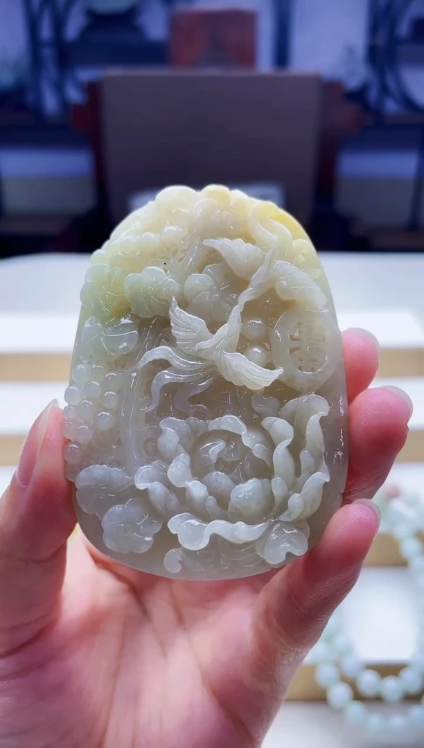 未镶嵌定制翡翠毛货09240145