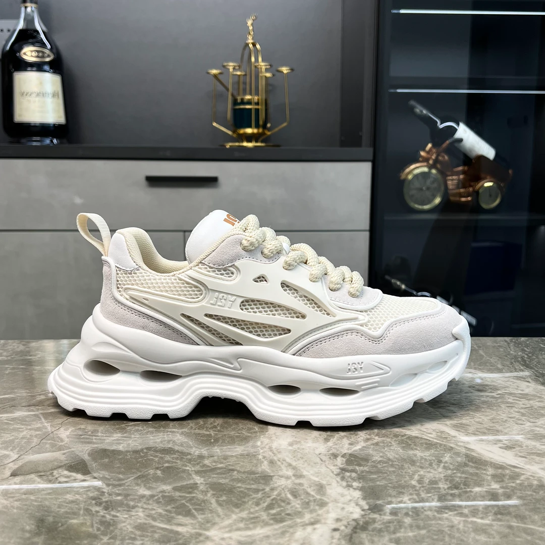 Louis Fordea/路易弗狄时尚男款小白鞋夏季透气休闲百搭潮流男鞋