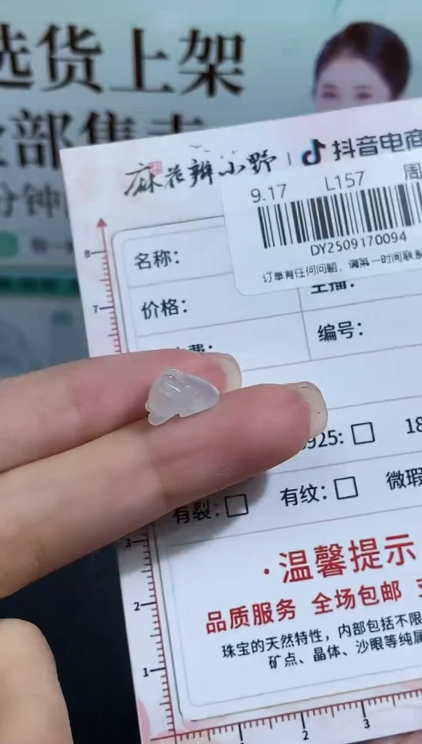 颈饰未镶嵌翡翠天然翡翠A货94