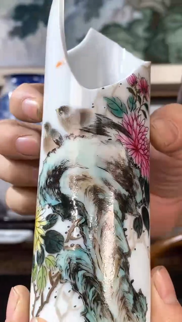吴义松陶瓷联盟手绘陶瓷编码：
