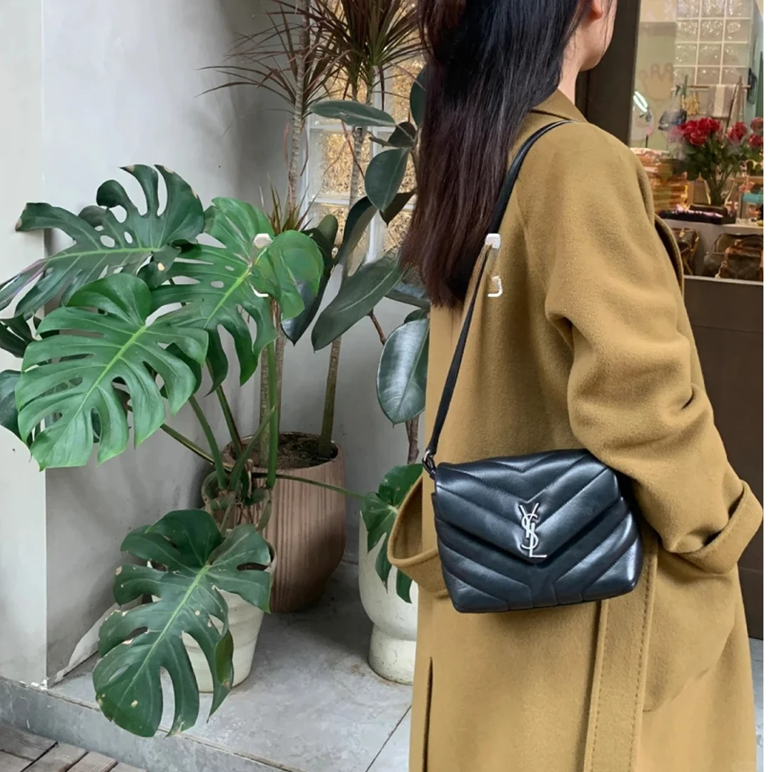 99新 YSL/圣罗兰 loulou小号黑银/99新/优选