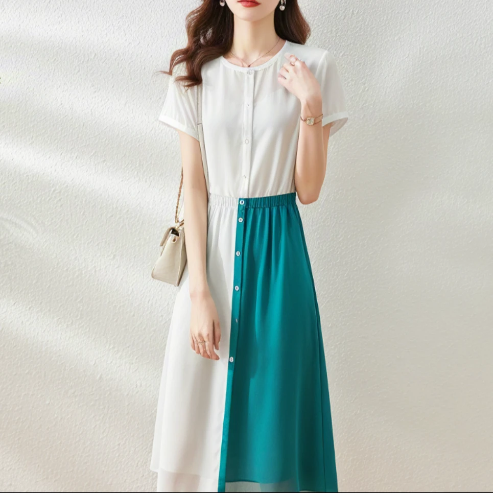 【041-050】锦燕服饰 韩版连衣裙