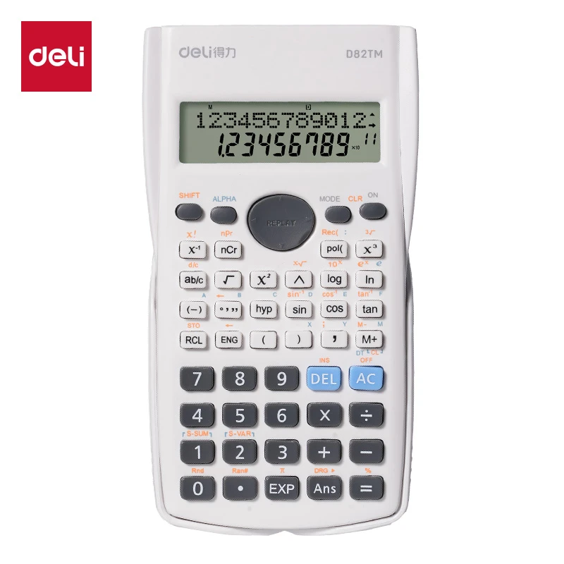 得力D82TM函数计算器
