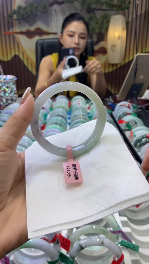 未镶嵌手镯翡翠00005958