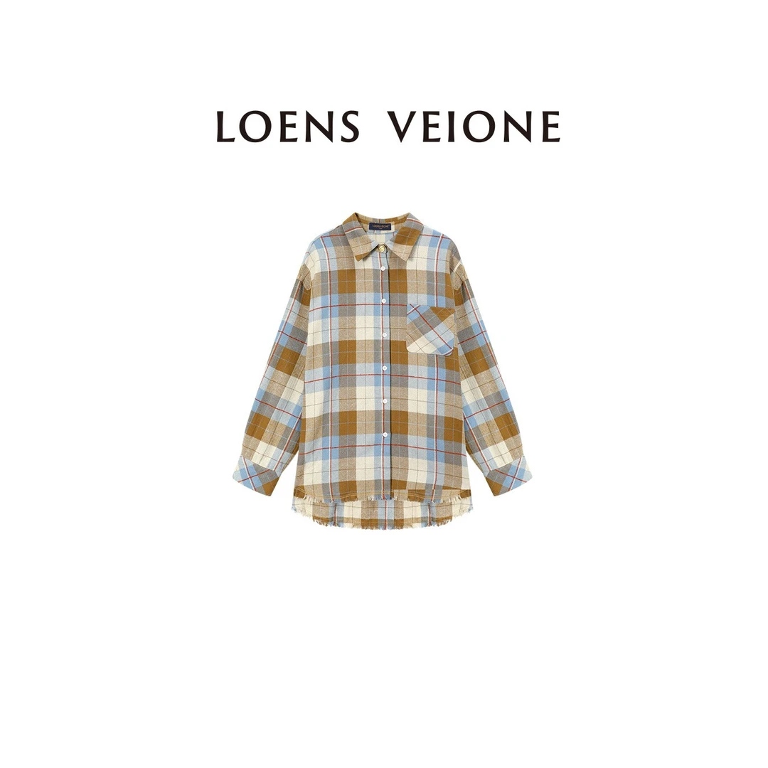 LOENS VEIONE【特价微瑕版衣 介意勿拍】【棉】百搭衬衣23CVDH0267N