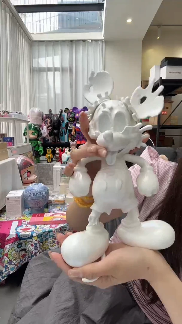潮流玩具 溶解米奇 断尾 木箱