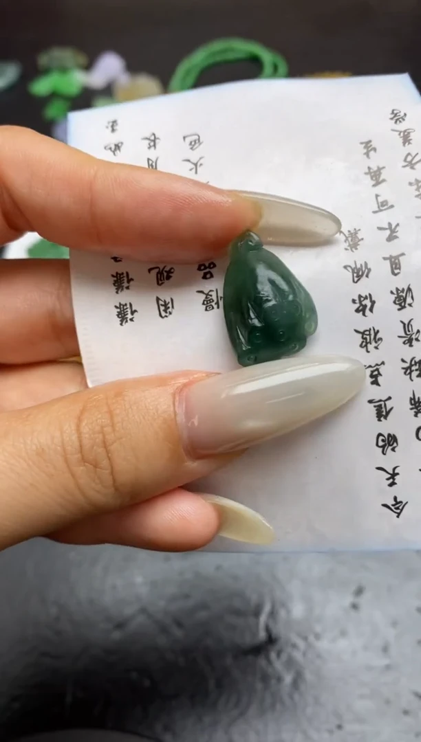 定制翡翠未镶嵌翡翠毛货~