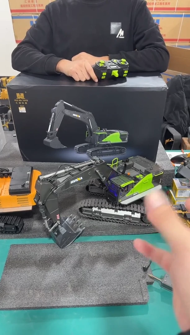 升级版汇纳593挖掘机28通道